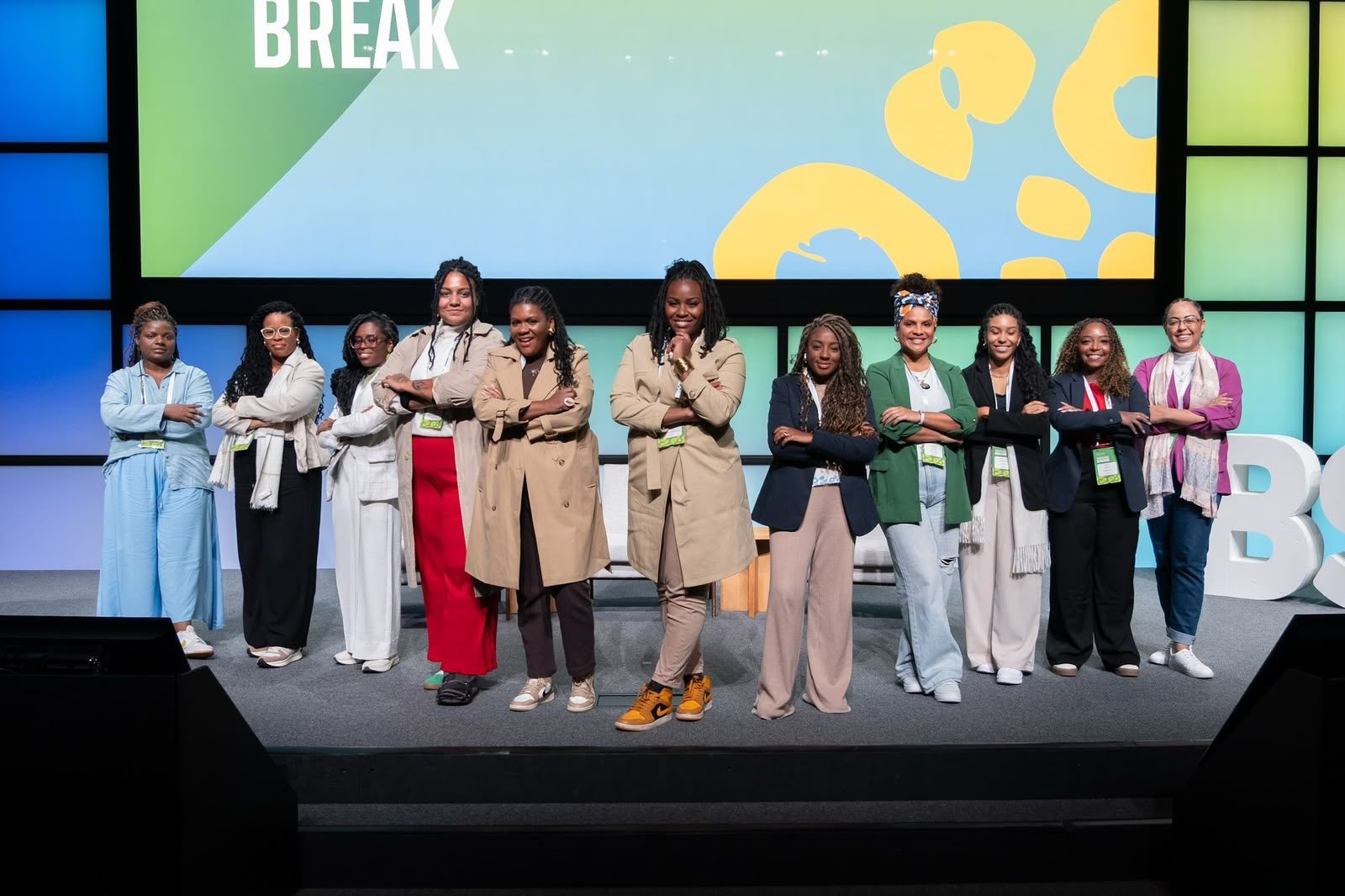 Selecionadas da Carreiras Indica no palco da Brazil at Silicon Valley 2025